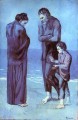 La tragedia 1903 Pablo Picasso